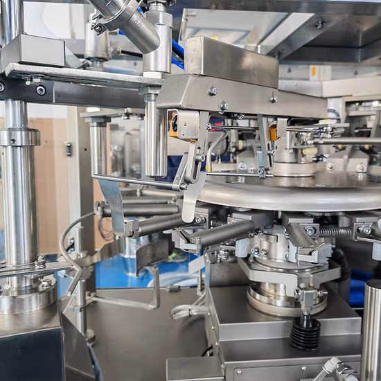 Automatic Doypack Stand up Spout Pouch Liquid Laundry Detergent Filling Sealing Packing Machine