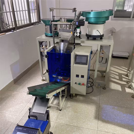 Fijación automática Hardware Tornillos Pernos Clavos Piezas de muebles Anclaje de plástico Repuestos Ladrillos de juguete Paquete Embalaje Conteo Ensacado Boxeo Máquina envasadora