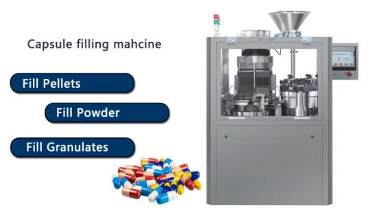 Máquina automática de llenado de cápsulas rotativas de gelatina dura automática de alta velocidad farmacéutica, granulados en polvo, precio de fábrica de pellets, máquina de llenado de cápsulas completamente automática