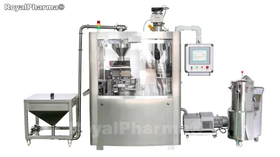 Máquina de llenado de cápsulas automática rotativa de gelatina dura en polvo farmacéutico (NJP